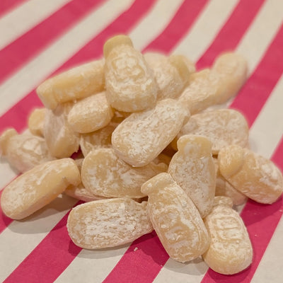 Dusted Milk Bottles