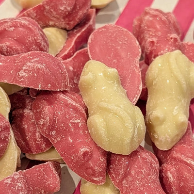 Pink and White Mice