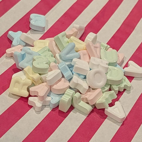 Candy Letters - Alphabet Sweets