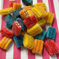 Rainbow Fizzy Bricks
