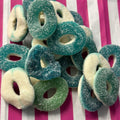 Fizzy Blue Raspberry Rings