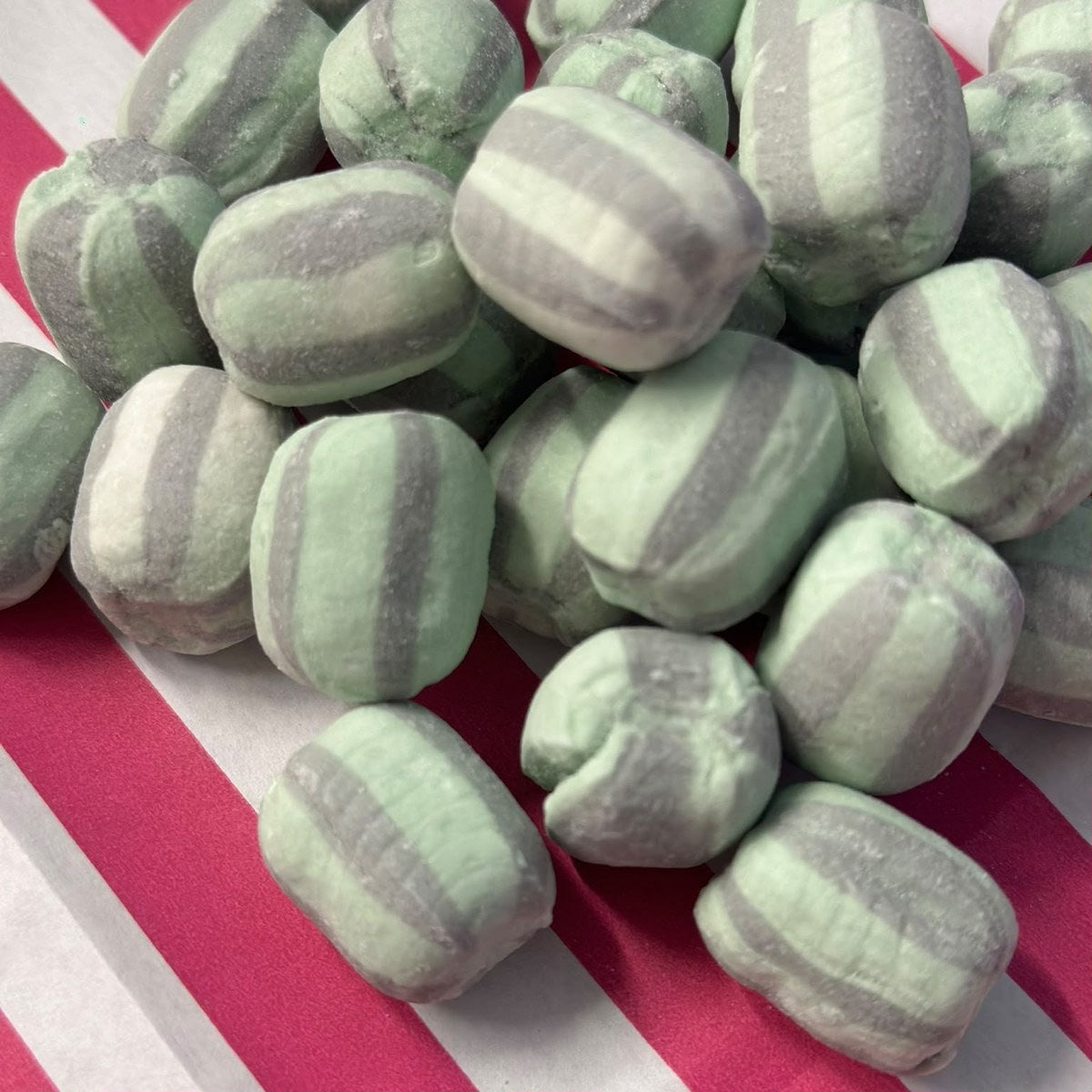 Watermelon Candy Puffs