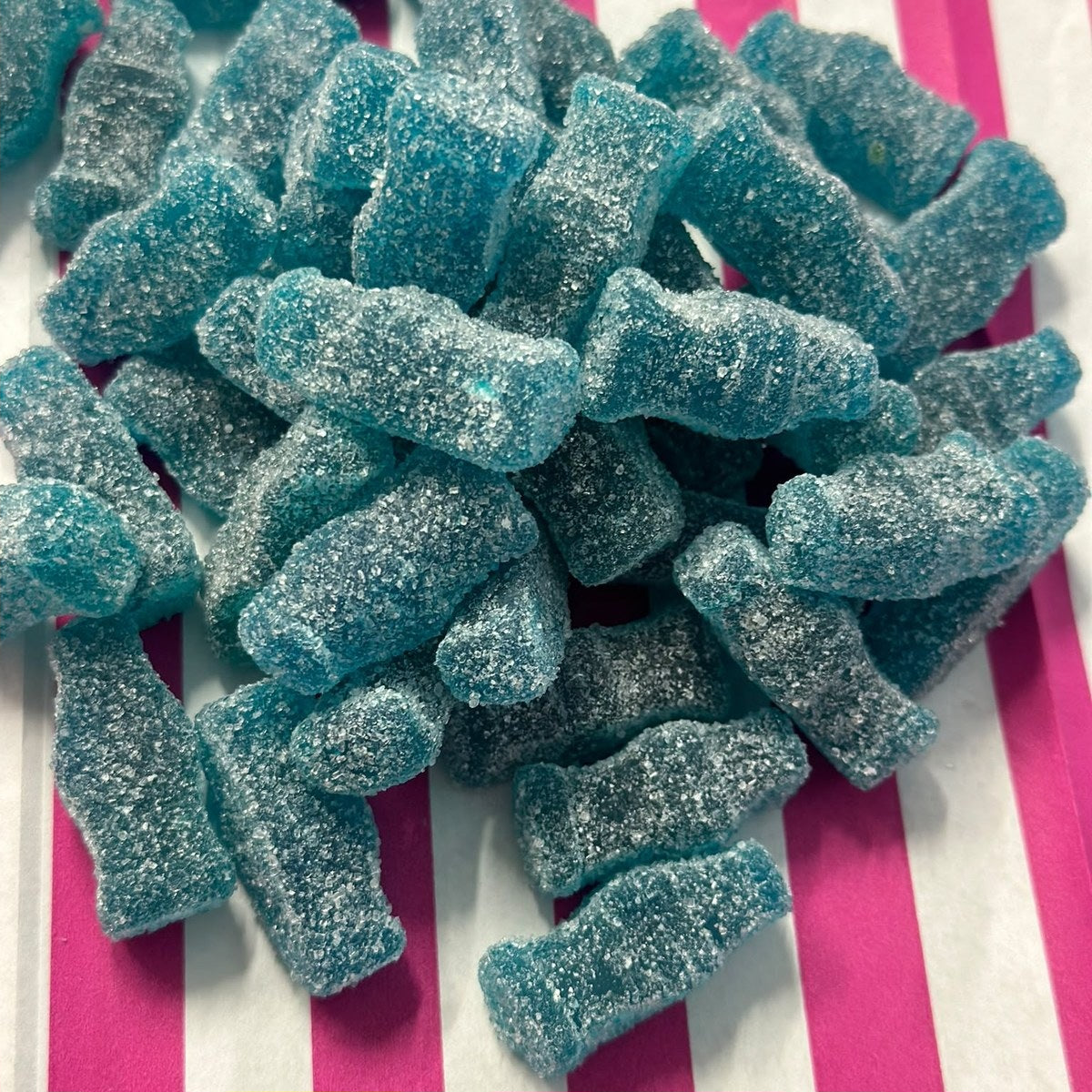 Fizzy Blue Raspberry Bottles