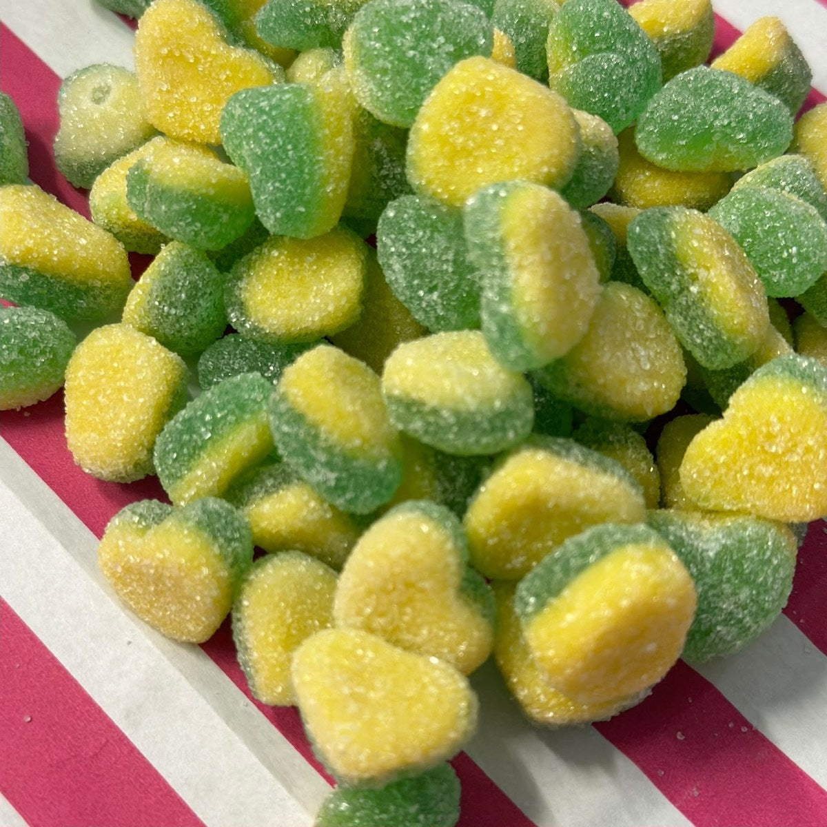 Apple & Custard Hearts