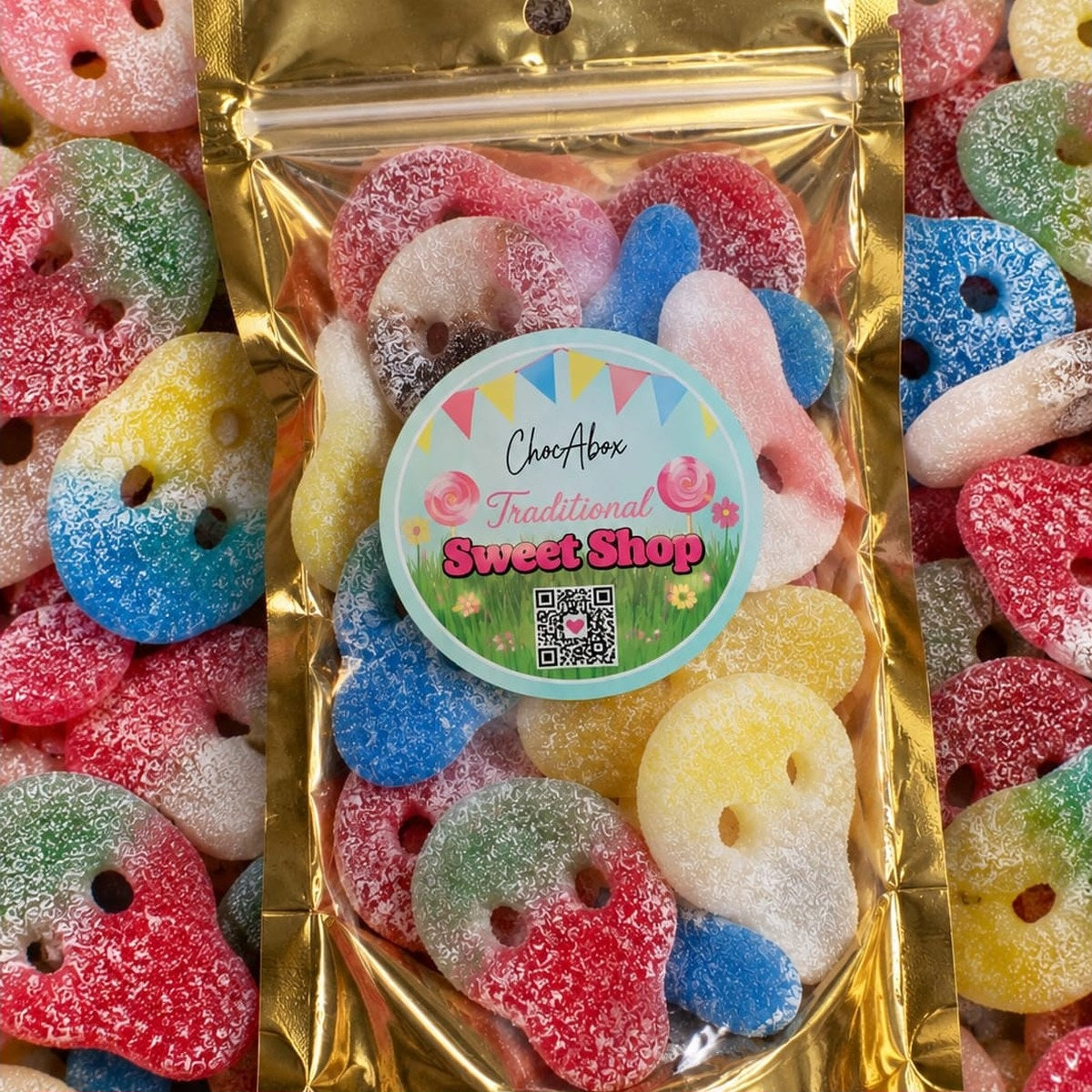 Skull Crusher Mix pouch on the sweets