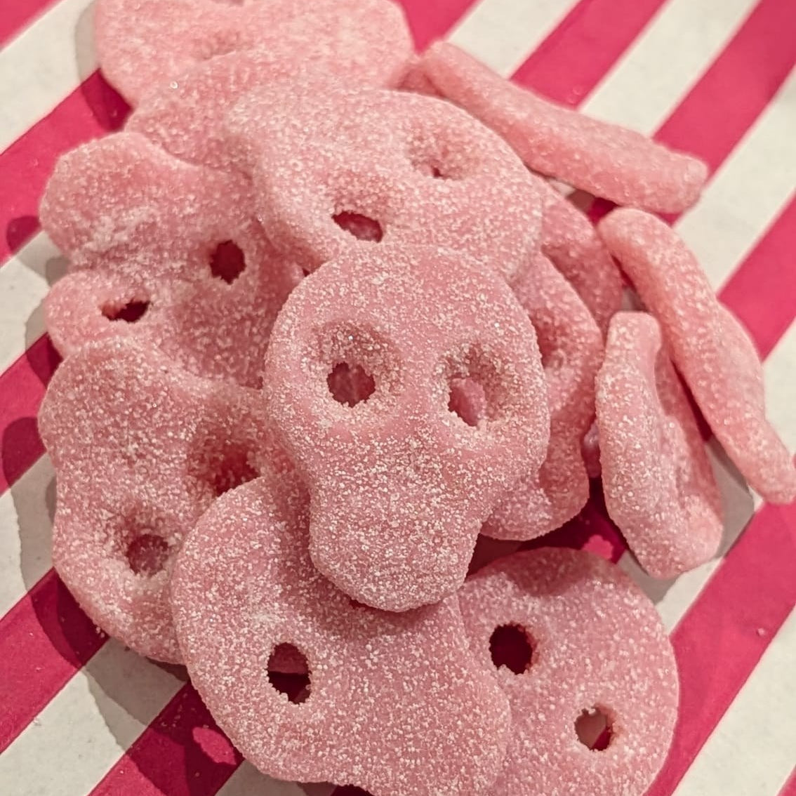 Fizzy Pink Skulls