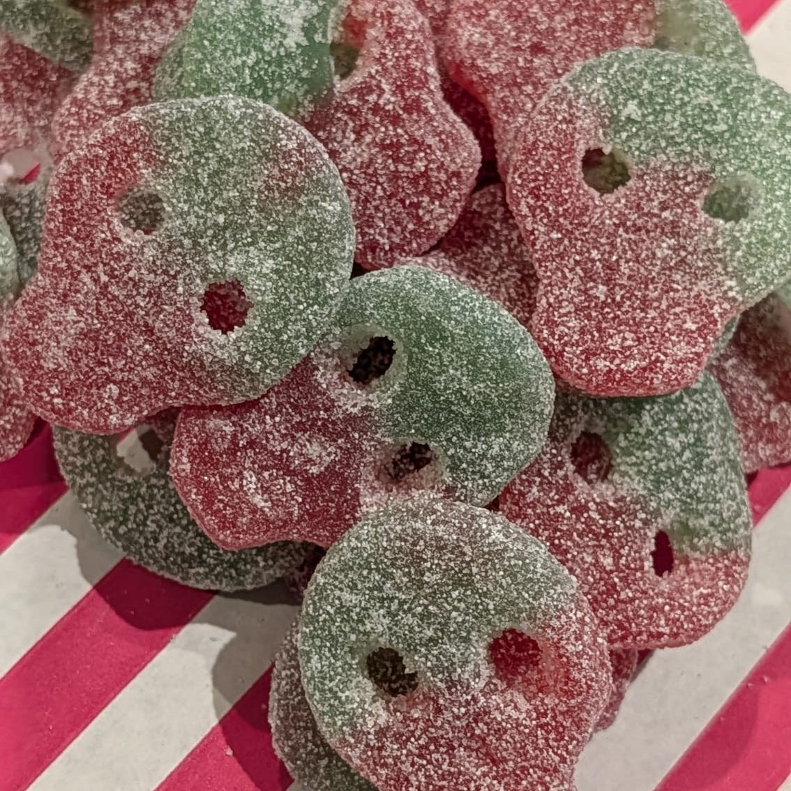 Fizzy Watermelon Skulls