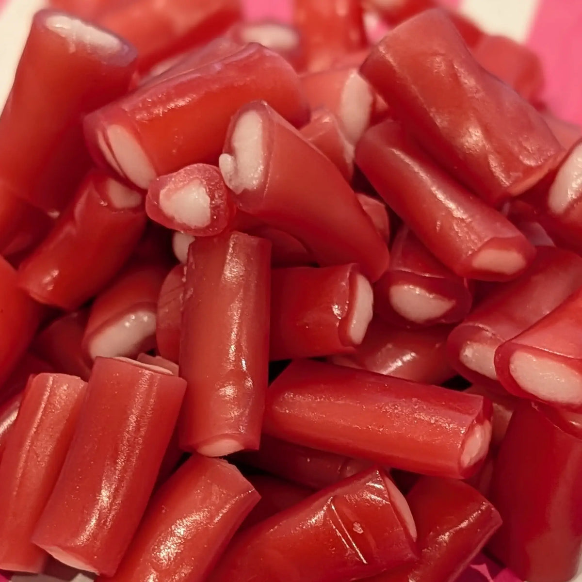 Mini Strawberry Pencils - Chewy Strawberry Candy