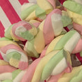 Small Twist Cable Mallows - Twisted Marshmallow Sweets