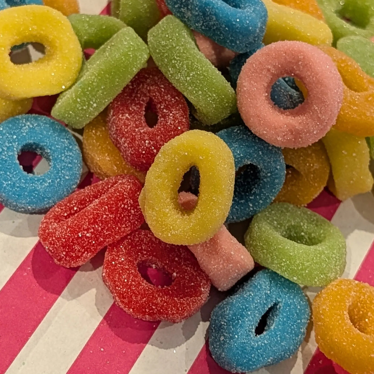 Sour Hoops - Chewy Sour Ring Sweets