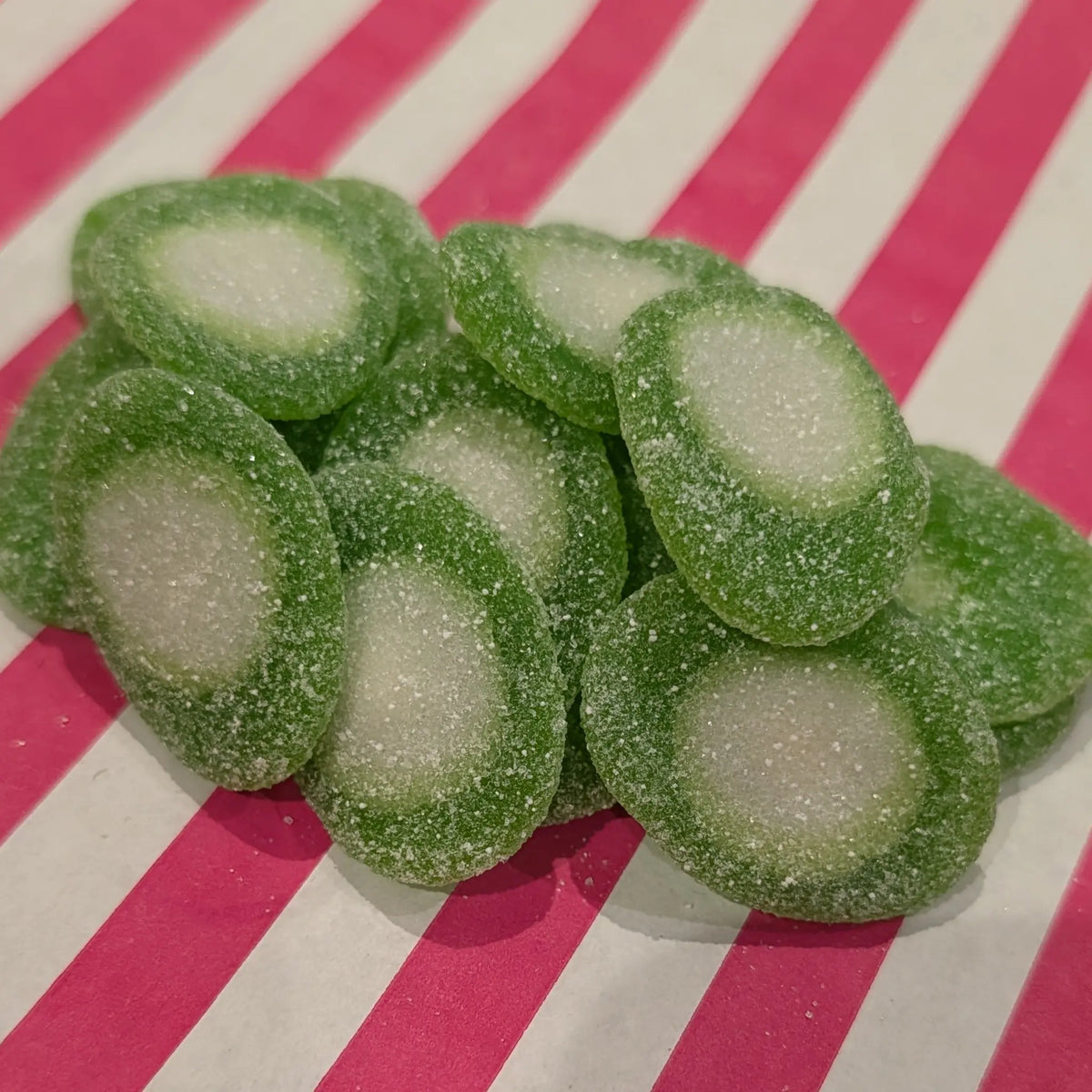 Sour Kiwi Slices - Tropical Sour Jelly Sweets